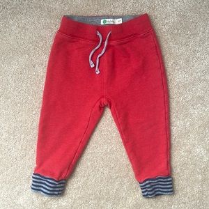 Baby Boden Red Sweatpants 18-24 mos